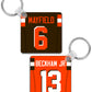 Cleveland - Personalised Keyring