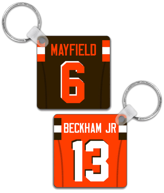 Cleveland - Personalised Keyring