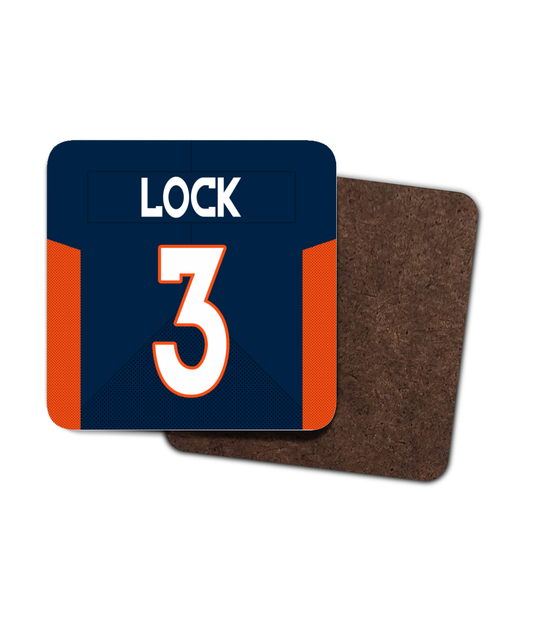 Denver - Personalised Road Drinks Coaster