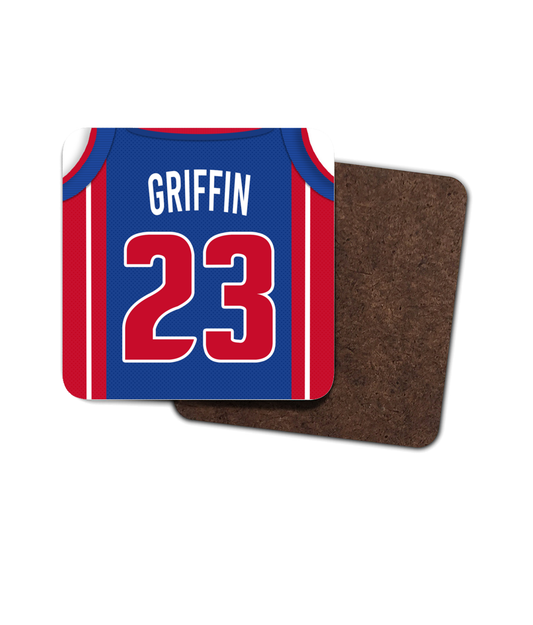 Detroit - Personalised Home Drinks Coaster