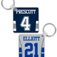 Dallas -  Personalised Keyring