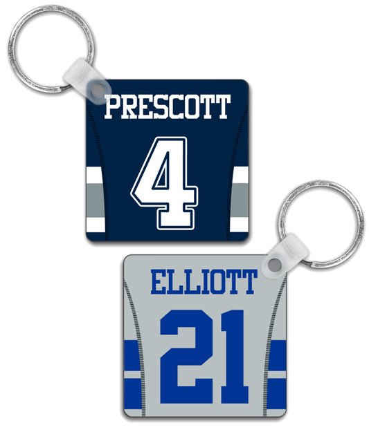 Dallas -  Personalised Keyring