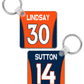 Denver - Personalised Keyring