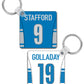 Detroit - Personalised Keyring