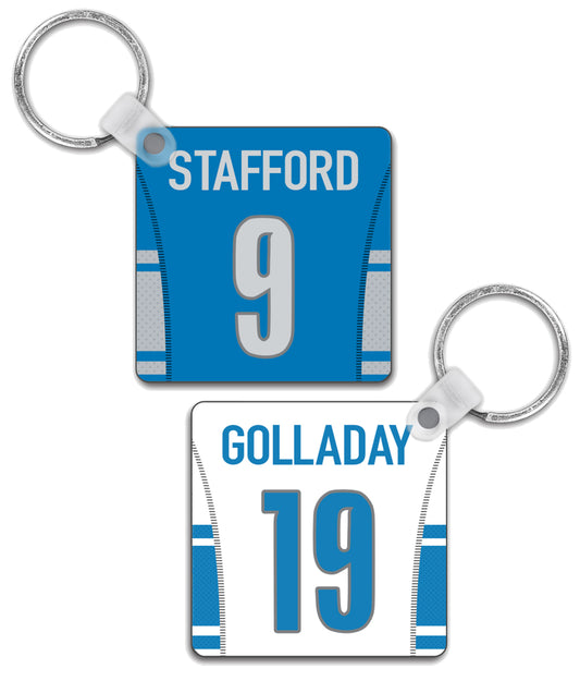 Detroit - Personalised Keyring