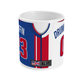 Detroit - Custom Personalised Basketball Jersey Mug