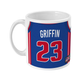 Detroit - Custom Personalised Basketball Jersey Mug