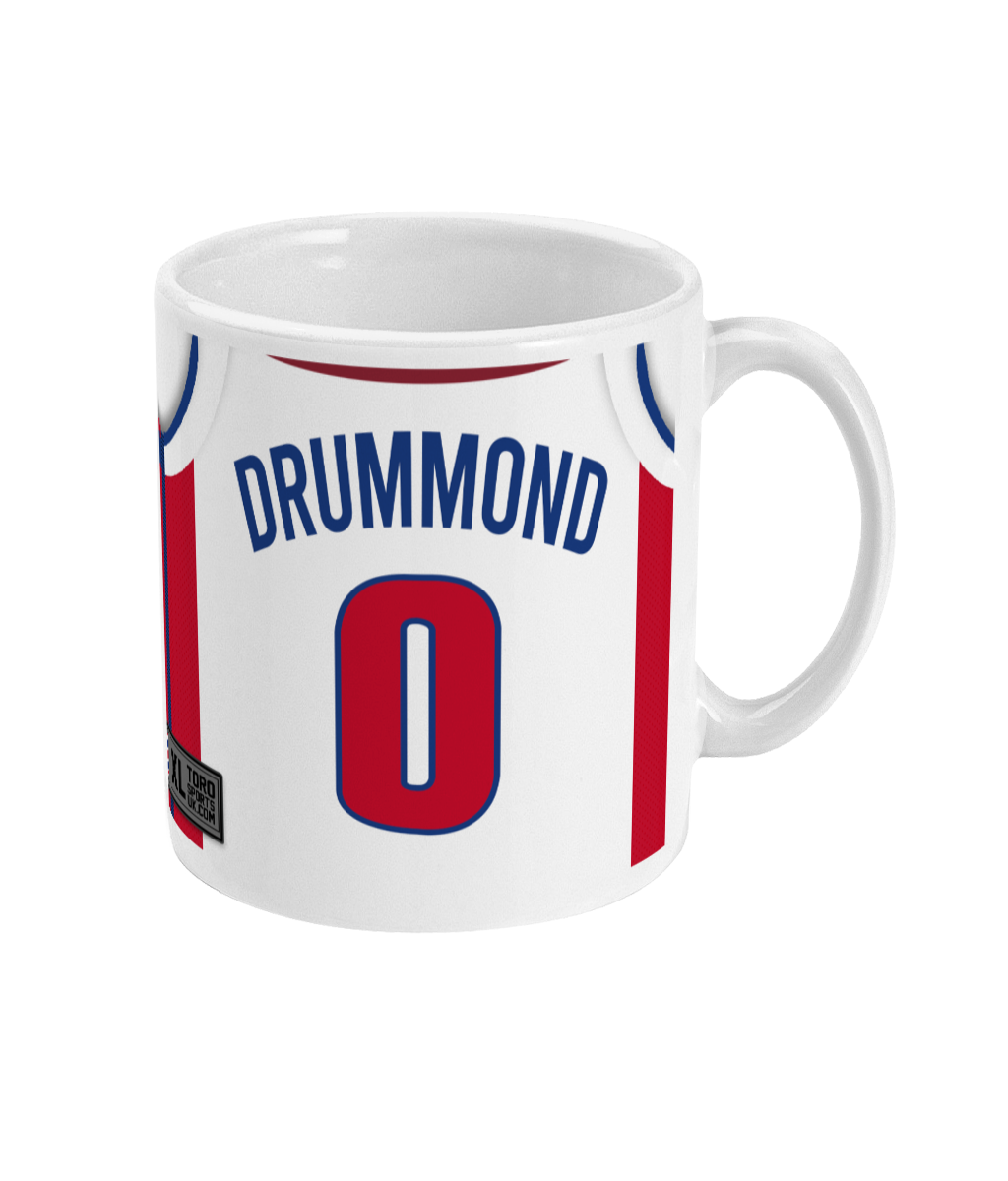 Detroit - Custom Personalised Basketball Jersey Mug