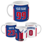 Detroit - Custom Personalised Basketball Jersey Mug