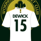 Wokingham Cricket Club Personalised A4 Shirt Print - Green or White