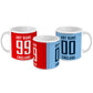 England Cricket 2021 - Personalised T20/ODI Mug
