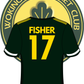 Wokingham Cricket Club Personalised A4 Shirt Print - Green or White