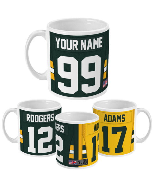 Green Bay - Personalised Home/Road Mug