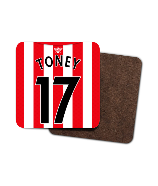Brentford - Personalised 2022/23 Home Drinks Coaster