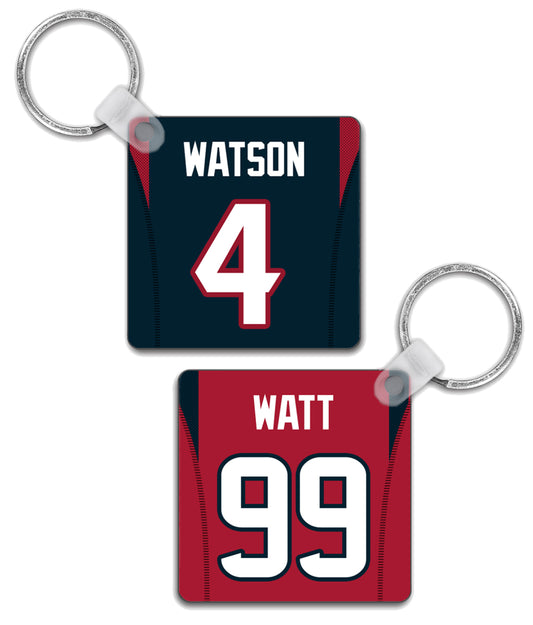 Houston - Personalised Keyring