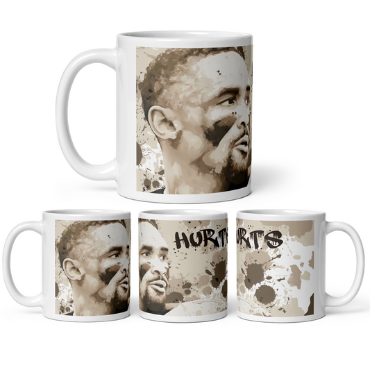 Sportraits - Hand Drawn Jalen Hurts Mug