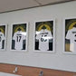 Wokingham Cricket Club Personalised A4 Shirt Print - Green or White