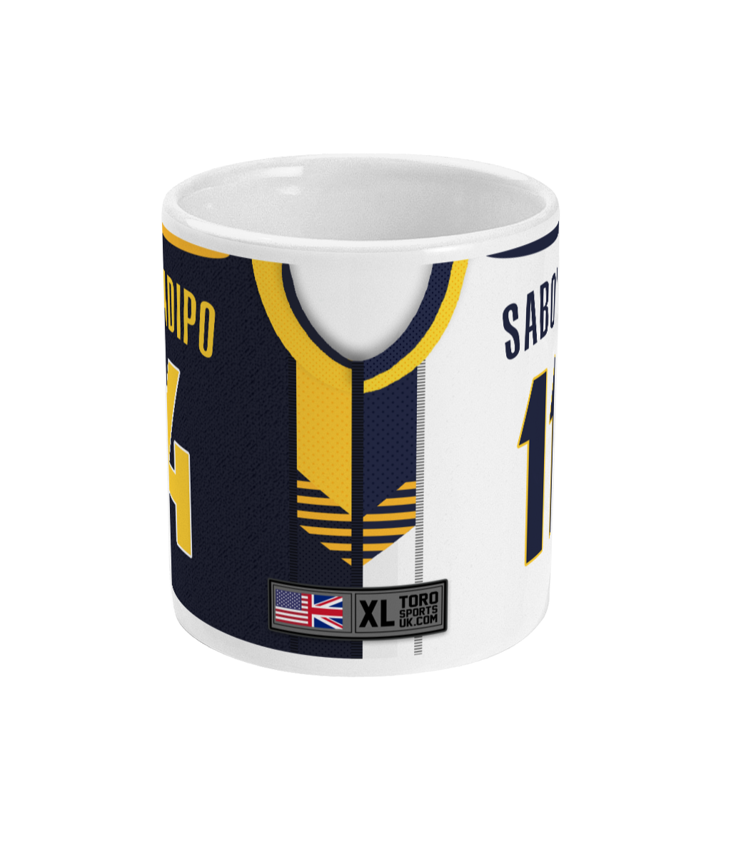 Indiana - Custom Personalised Basketball Jersey Mug