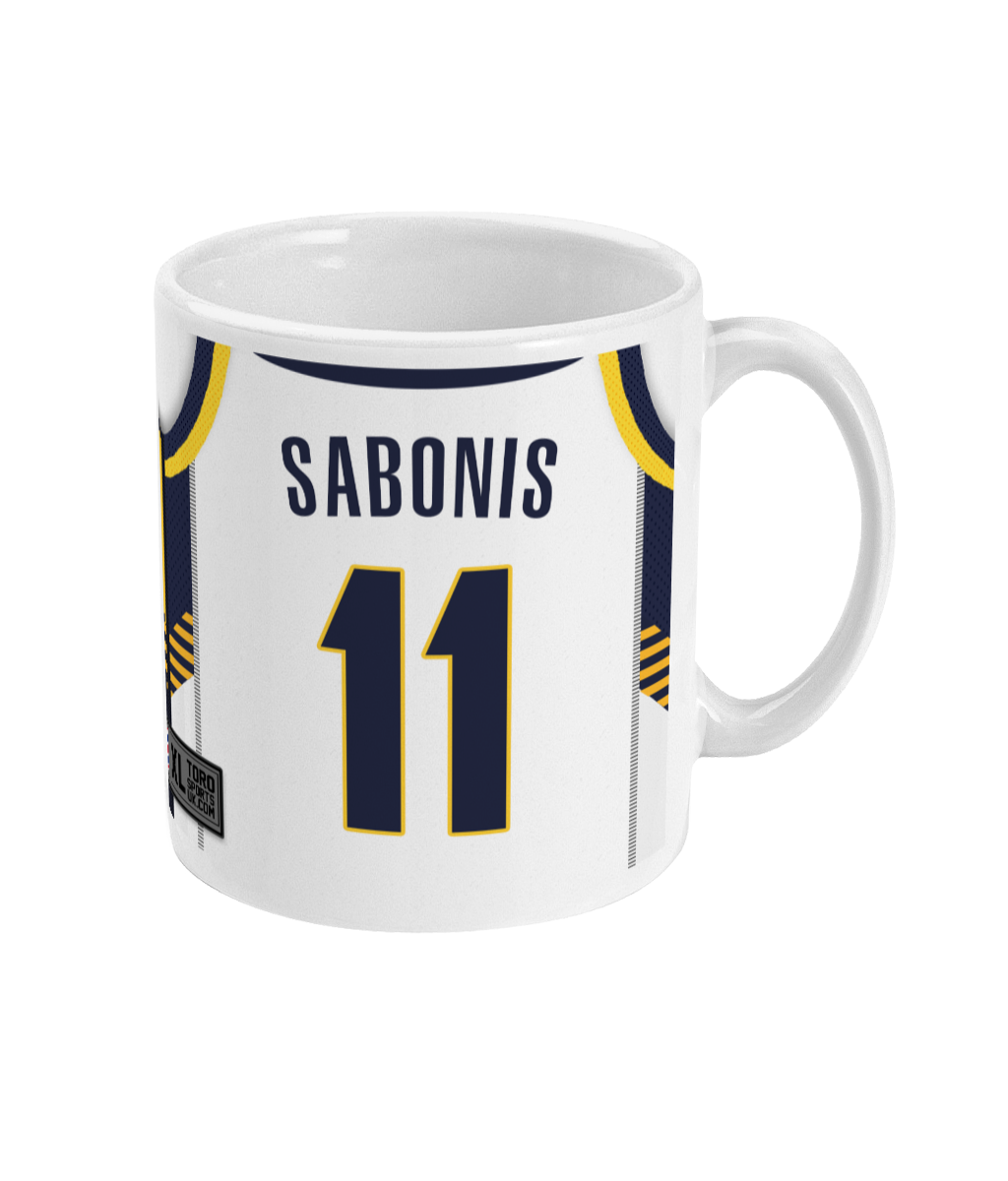Indiana - Custom Personalised Basketball Jersey Mug