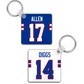 Buffalo - Personalised Keyring