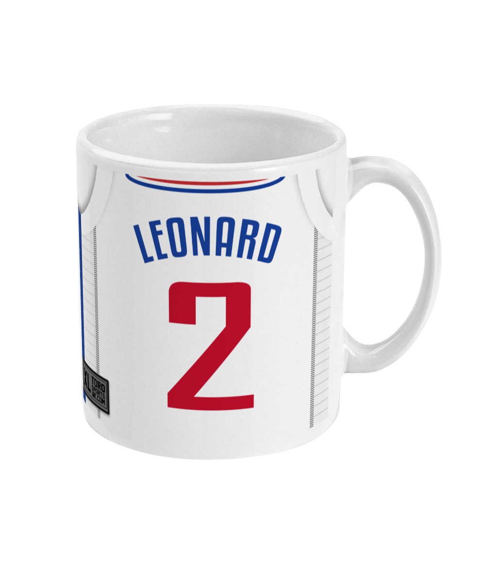 Los Angeles LAC - Custom Personalised Basketball Jersey Mug