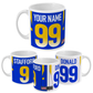 Los Angeles LAR - Personalised Home/Road Mug