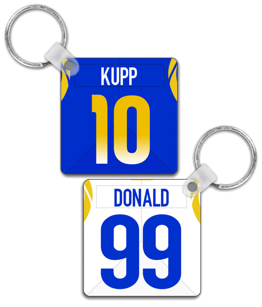 Los Angeles LAR -  Personalised Keyring