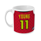 Basketball Atlanta Young Capela Personalised Mug Gift