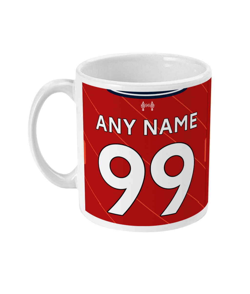 Liverpool - 2021/22 Personalised Home Mug
