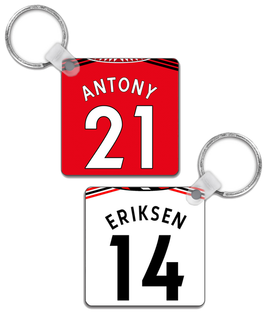 Man United - Personalised 22/23 Keyring
