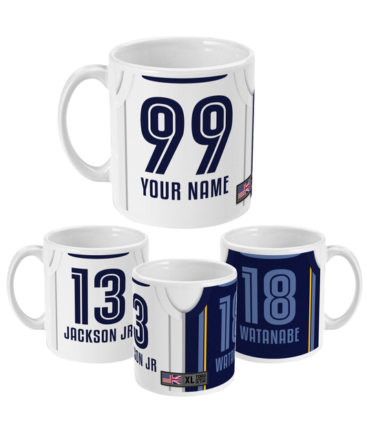 Memphis - Custom Personalised Basketball Jersey Mug