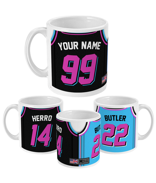 Miami - CITY EDITION Custom Personalised Basketball Jersey Mug