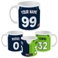 Minnesota - Custom Personalised Basketball Jersey Mug