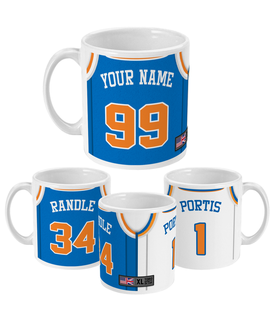 New York - Personalised Basketball Jersey Mug