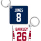 New York NYG - Personalised Keyring