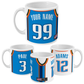 Oklahoma - Custom Personalised Basketball Jersey Mug