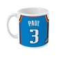 Oklahoma - Custom Personalised Basketball Jersey Mug