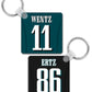Philadelphia - Personalised Keyring