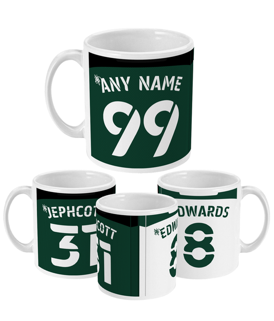 Plymouth Argyle - Personalised Home/Away Mug