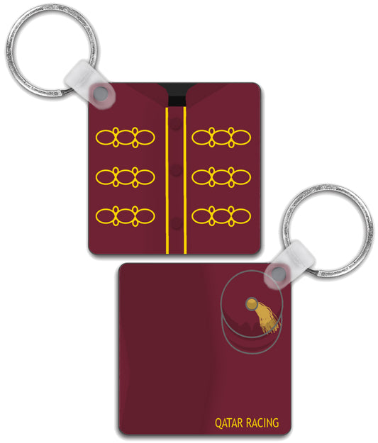 Qatar Racing - Double Sided Keyring