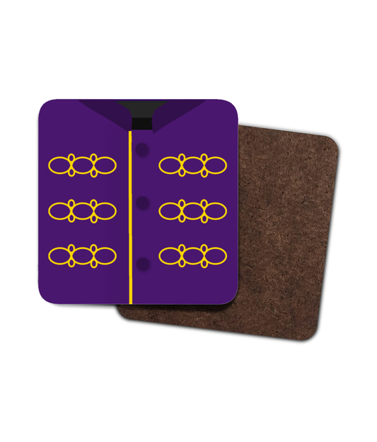 The Queen's Silks - Single Drinks Coaster