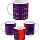 The Queen's Silks - 11oz Horse Racing Mug