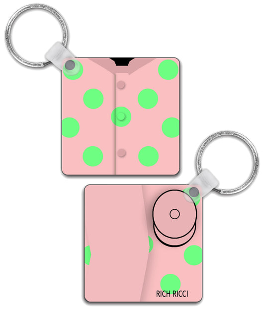 Rich Ricci Silks - Double Sided Keyring