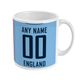 England Cricket 2021 - Personalised T20/ODI Mug