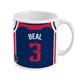Washington - Custom Personalised Basketball Jersey Mug