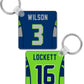 Seattle - Personalised Keyring