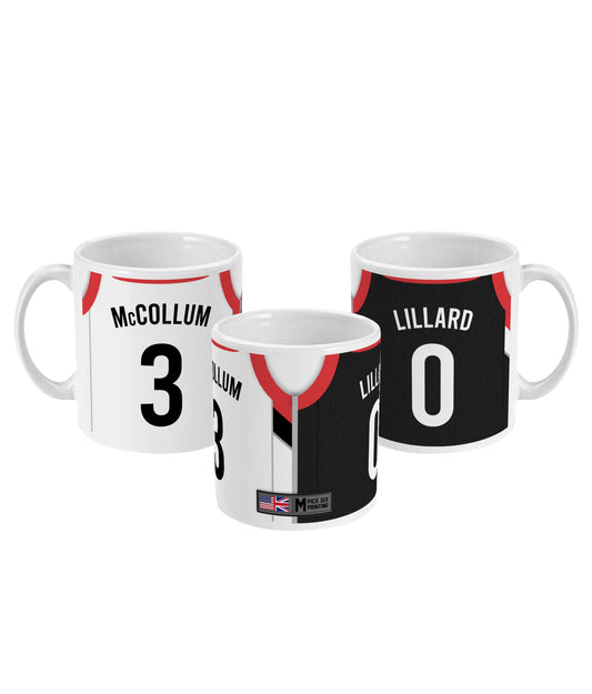 Portland - Custom Personalised Basketball Jersey Mug