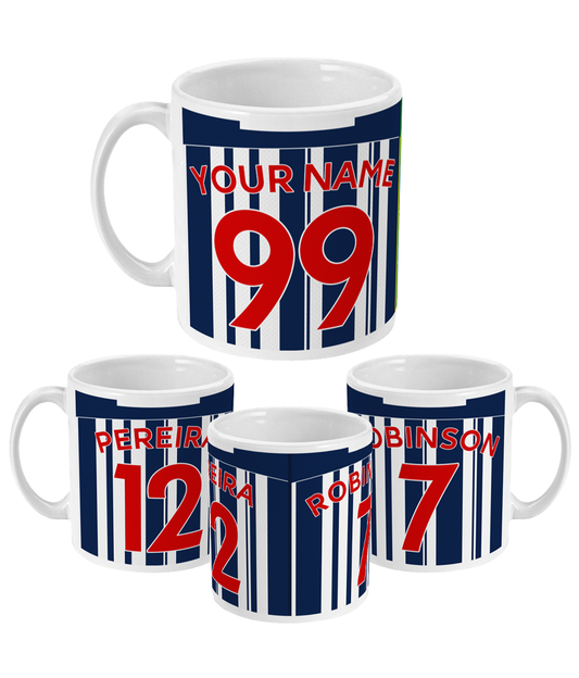 West Brom - Personalised Home Mug