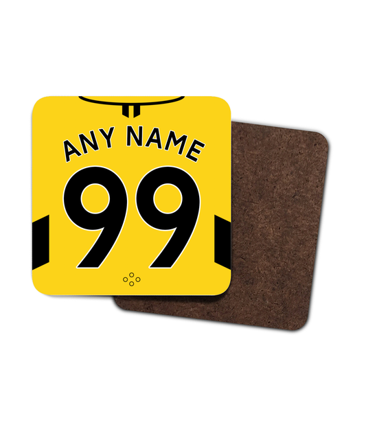 Wolves - Personalised 2021/22 Home Drinks Coaster