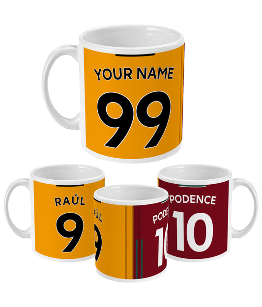 Wolves - Personalised Home/Third Mug